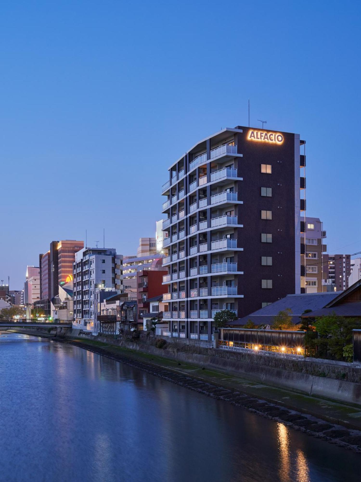Alfacio Riverside Stay Hakata Fukuoka  Exteriér fotografie