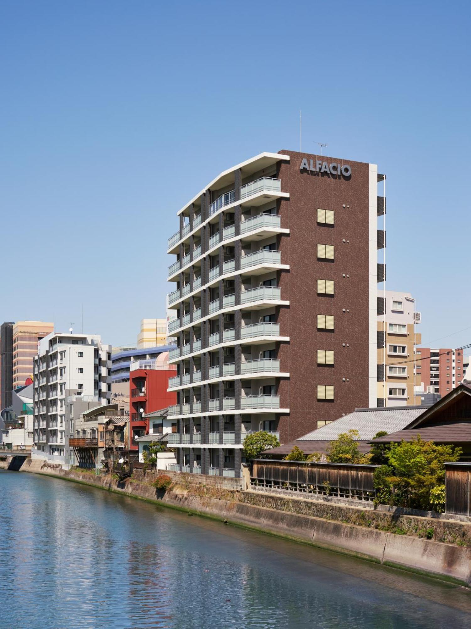 Alfacio Riverside Stay Hakata Fukuoka  Exteriér fotografie